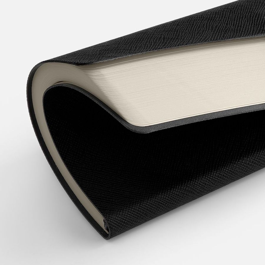 Ежедневник Lungo недатированный черный