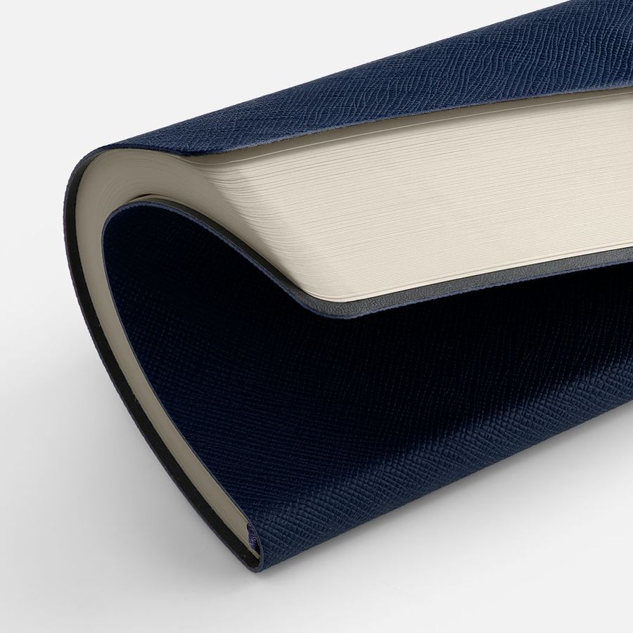 Ежедневник Lungo недатированный темно-синий