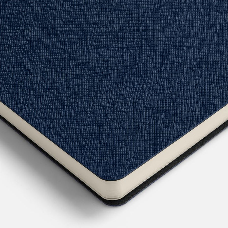 Ежедневник Lungo недатированный темно-синий