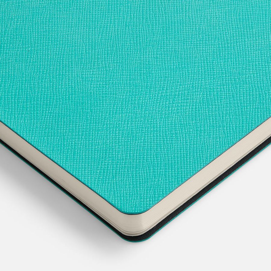 Ежедневник Lungo недатированный бирюзовый