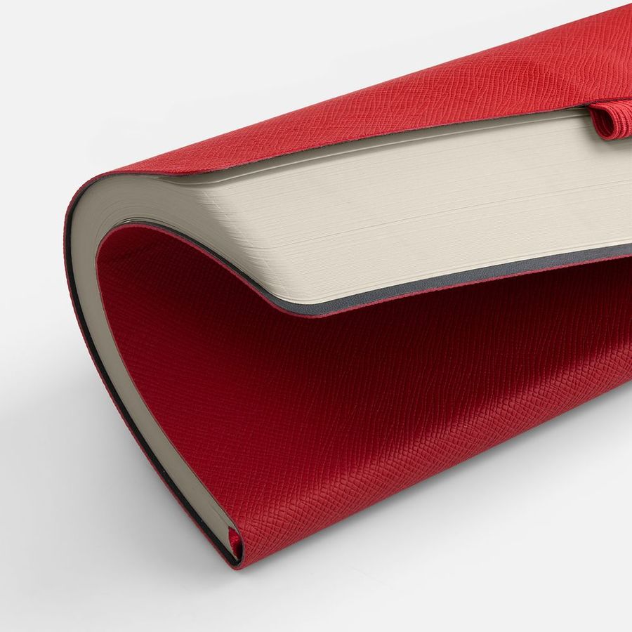 Ежедневник Lungo недатированный красный