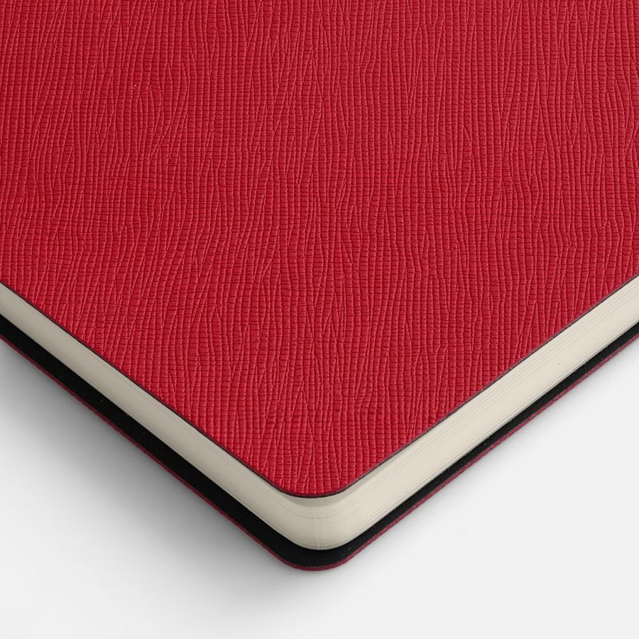 Ежедневник Lungo недатированный красный