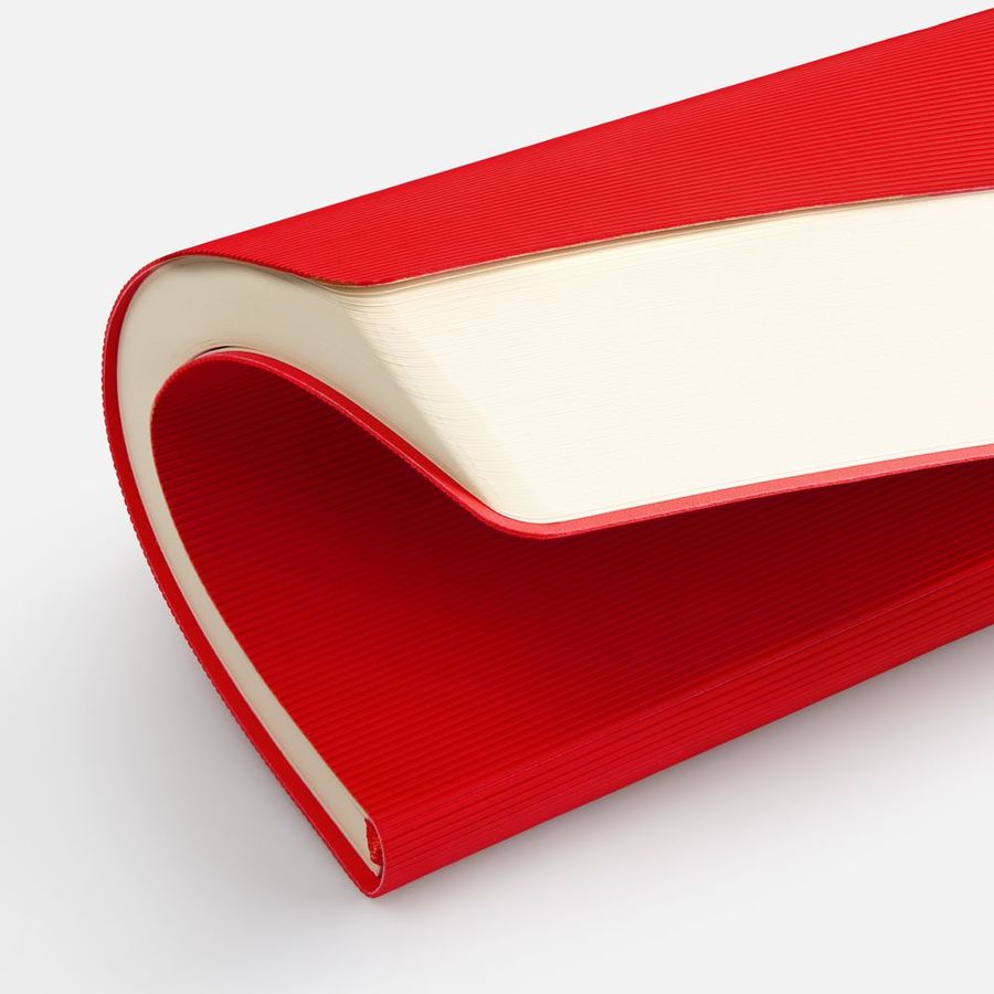 Ежедневник Vale New недатированный красный