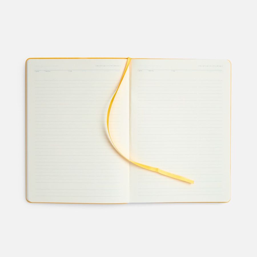 Ежедневник Vale New недатированный желтый