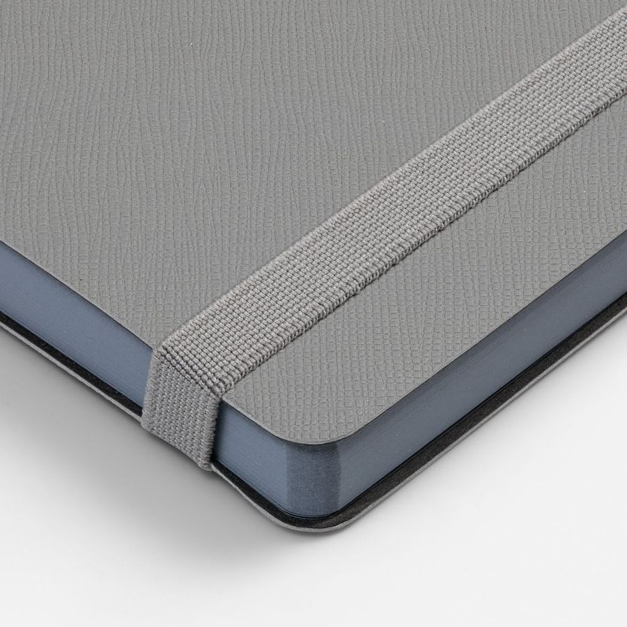 Ежедневник Peel Flex недатированный серый