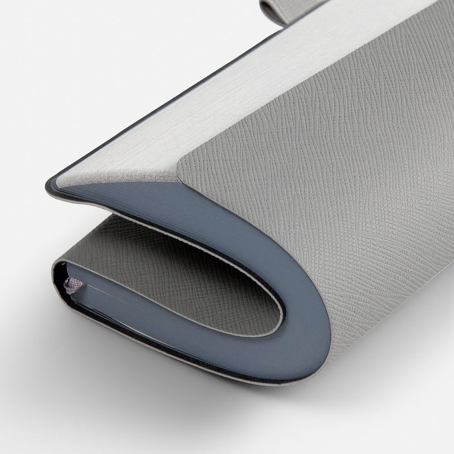 Ежедневник Peel Flex недатированный серый