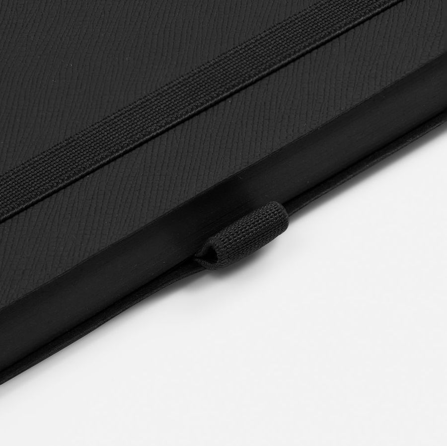 Ежедневник Peel Flex недатированный черный