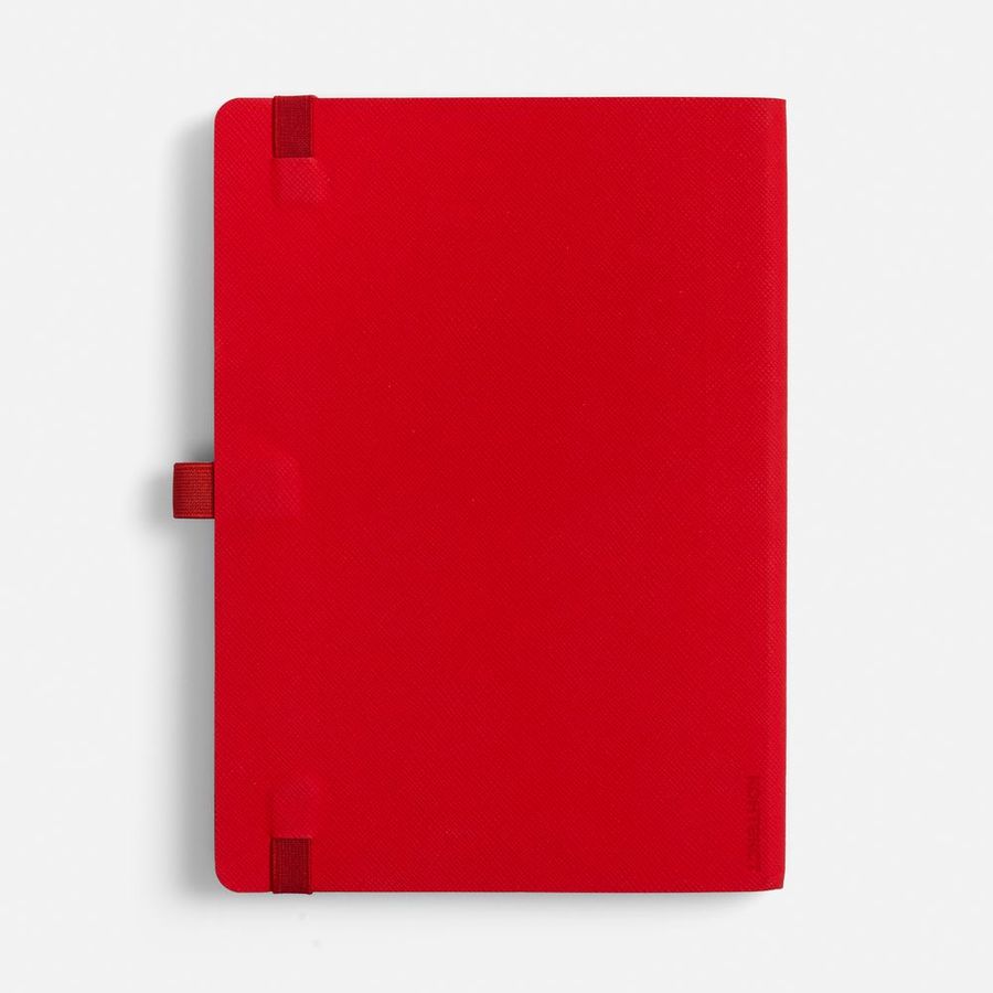 Ежедневник Peel Flex недатированный красный