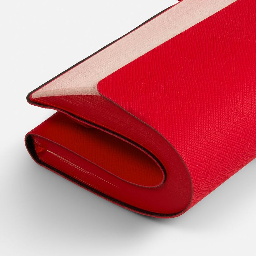 Ежедневник Peel Flex недатированный красный