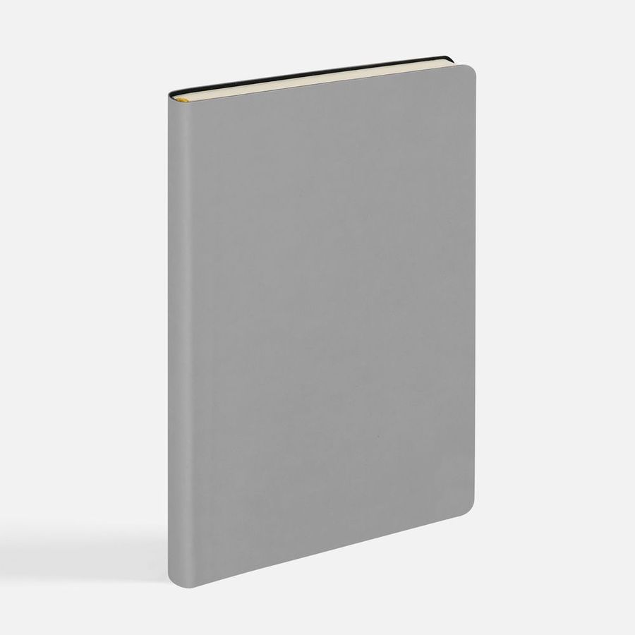 Ежедневник Flex Shall New недатированный серый