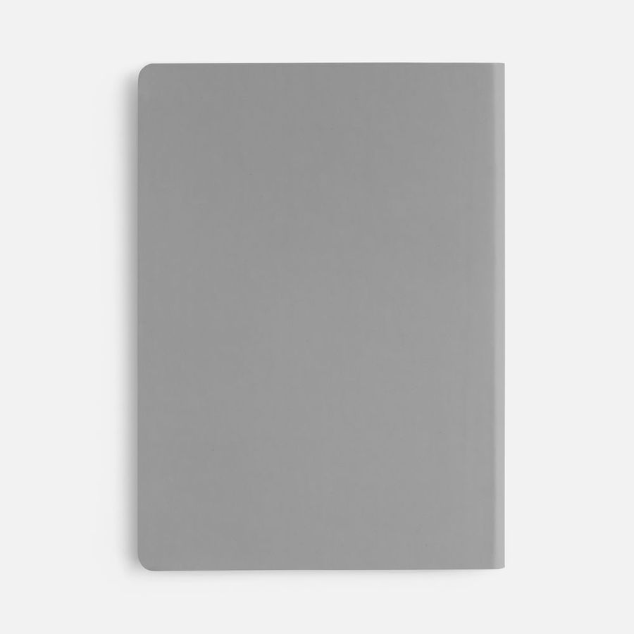 Ежедневник Flex Shall New недатированный серый