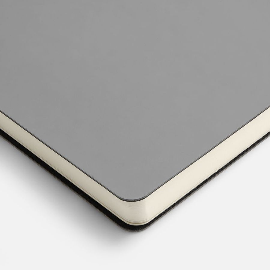 Ежедневник Flex Shall New недатированный серый