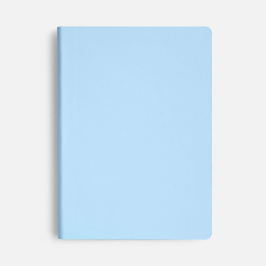 Ежедневник Flex Shall New недатированный голубой