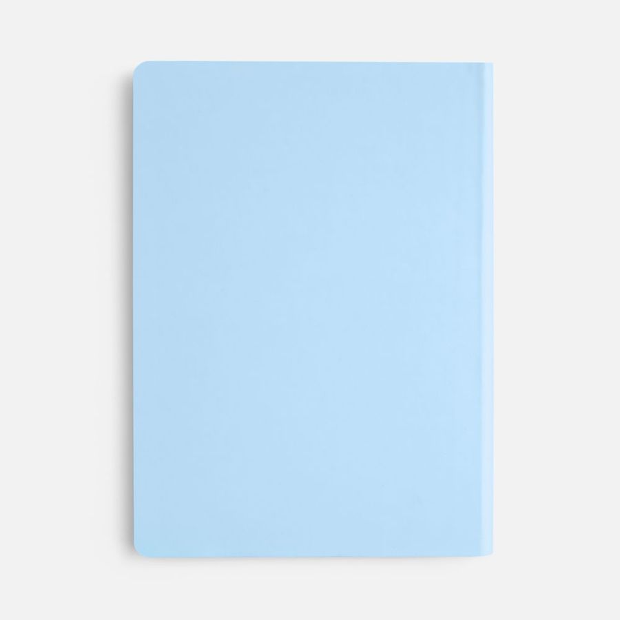 Ежедневник Flex Shall New недатированный голубой