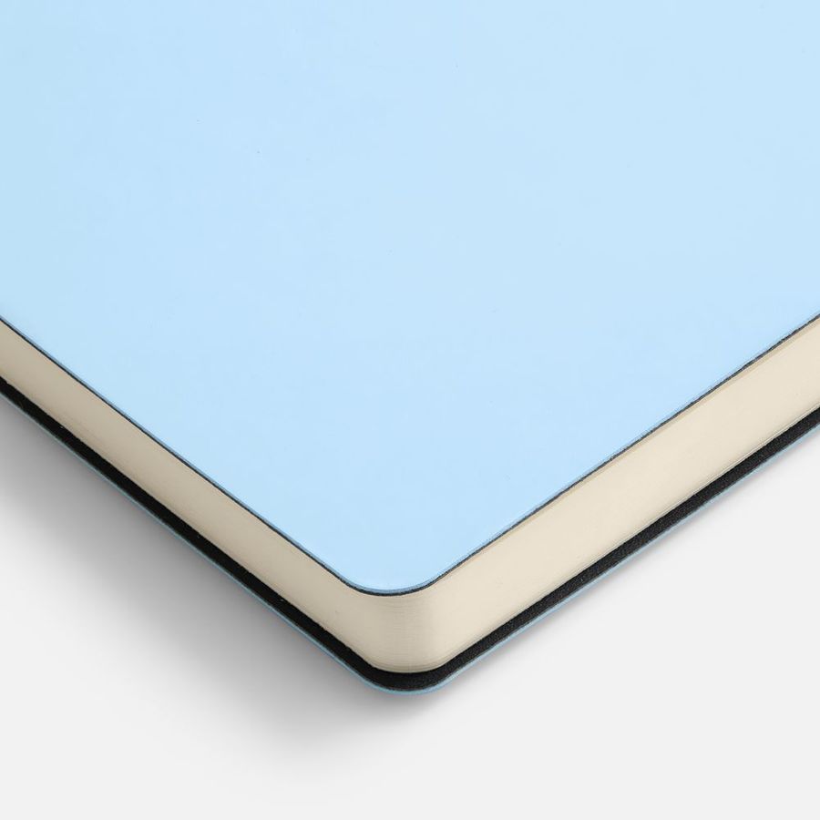 Ежедневник Flex Shall New недатированный голубой