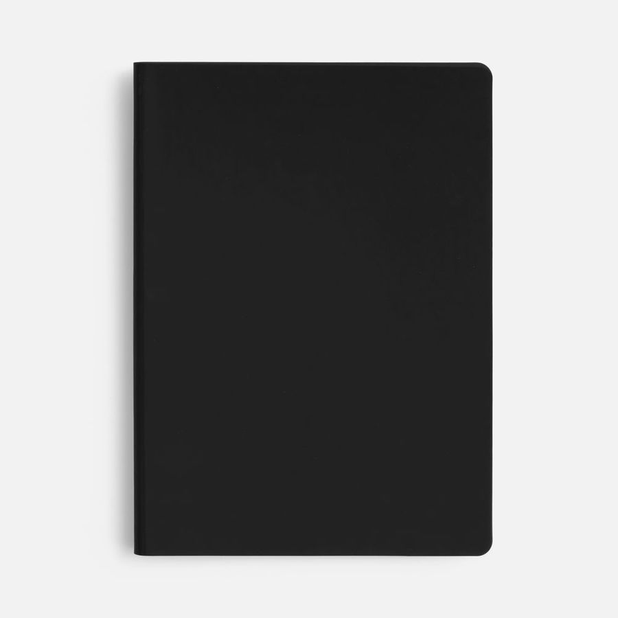 Ежедневник Flex Shall New недатированный черный