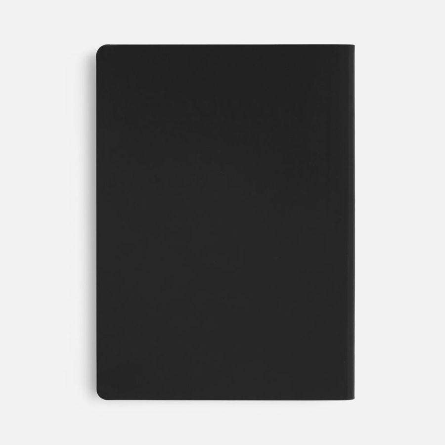 Ежедневник Flex Shall New недатированный черный