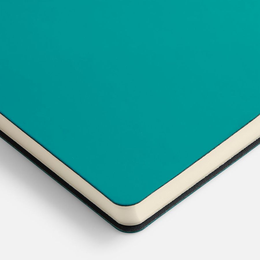 Ежедневник Flex Shall New недатированный бирюзовый