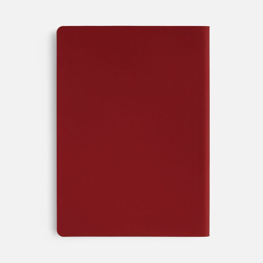 Ежедневник Flex Shall New недатированный красный