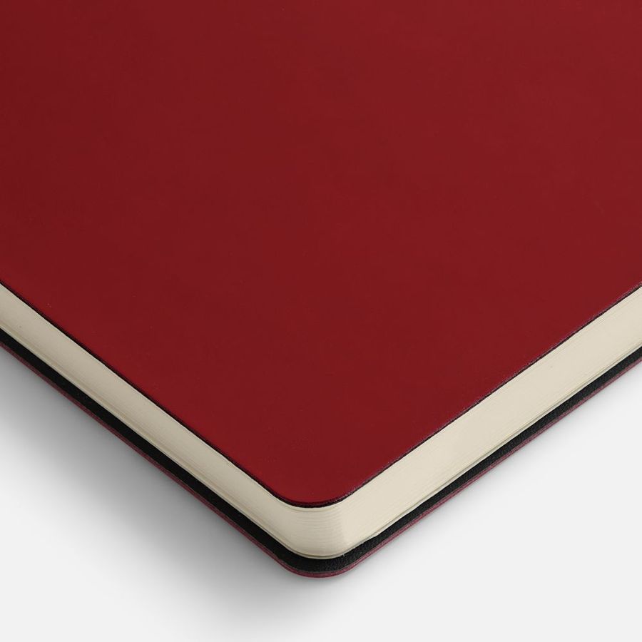 Ежедневник Flex Shall New недатированный красный