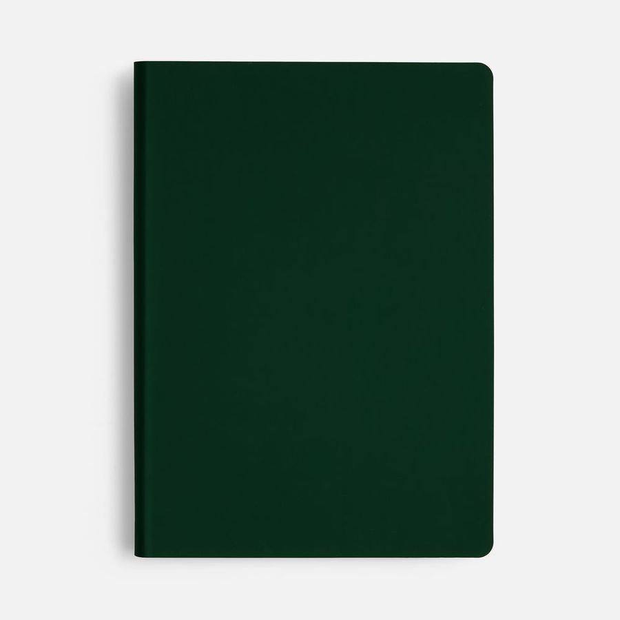 Ежедневник Flex Shall New недатированный зеленый