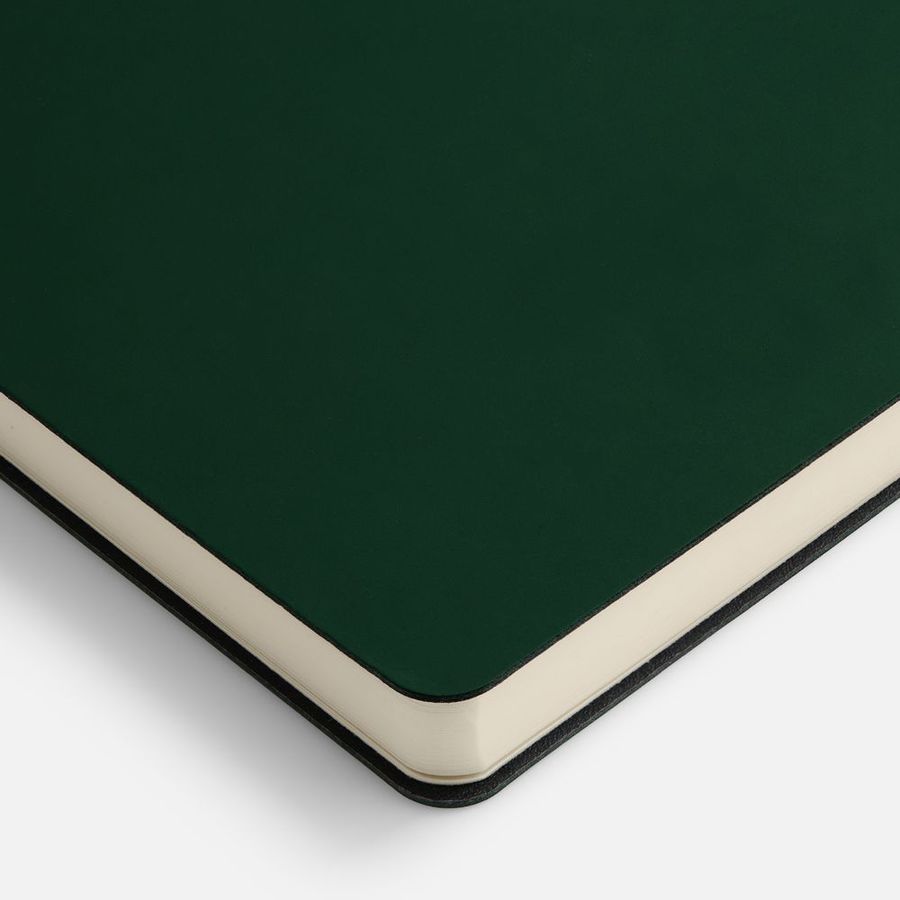 Ежедневник Flex Shall New недатированный зеленый