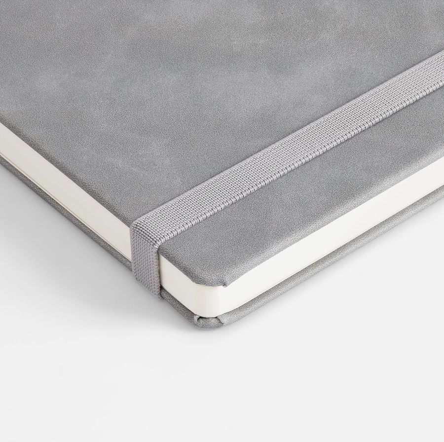 Ежедневник Urban Hard недатированный серый