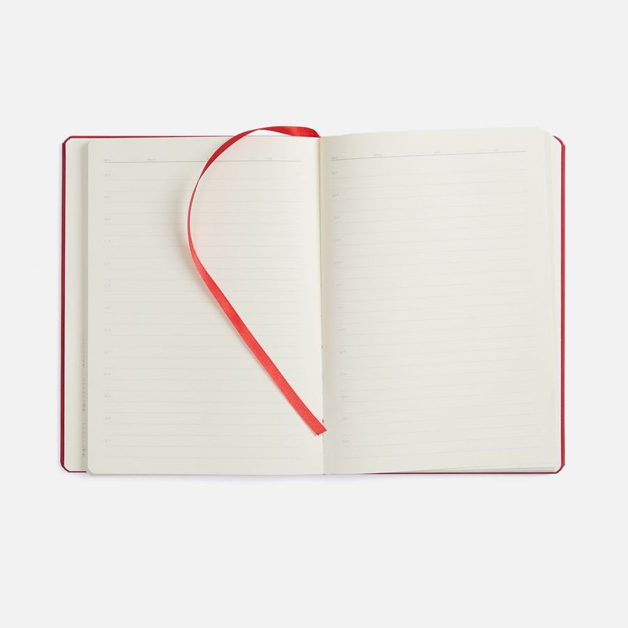 Ежедневник Urban Hard недатированный красный