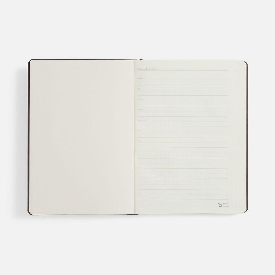 Ежедневник Urban Hard недатированный коричневый