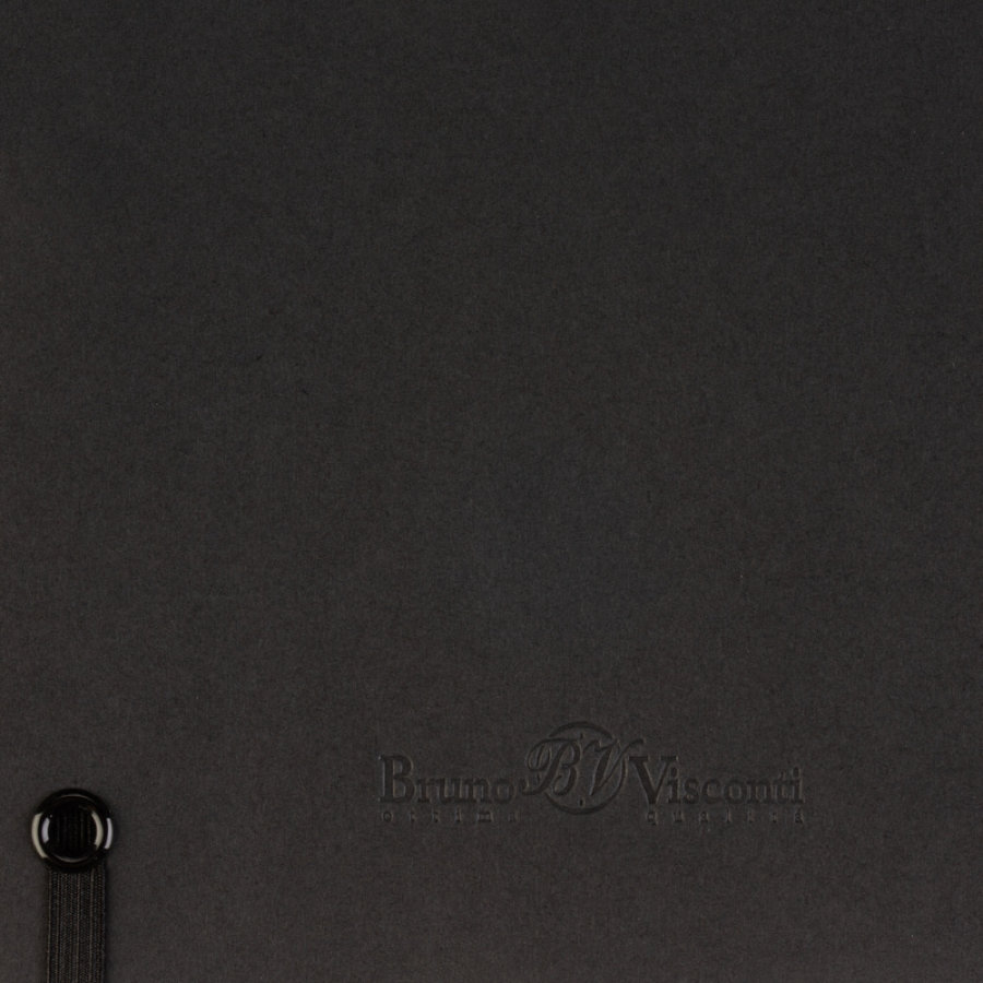 Ежедневник недатированный А5 PRAGMATIC на гребне, черный, 128л 