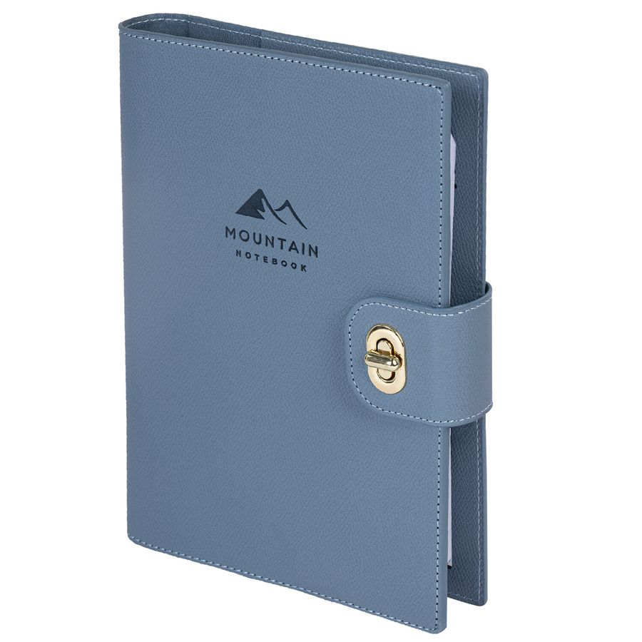 Ежедневник-органайзер недатированный B5 167х240мм BRAUBERG "Nova", под кожу, 160л, голубой