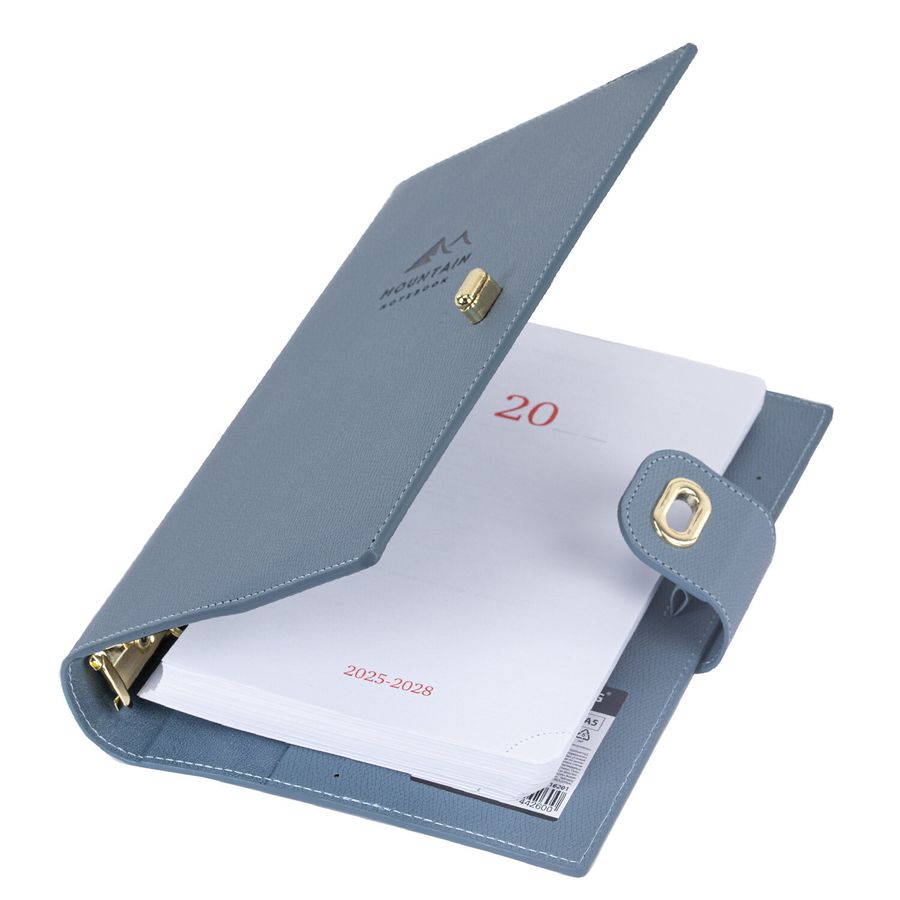 Ежедневник-органайзер недатированный B5 167х240мм BRAUBERG "Nova", под кожу, 160л, голубой