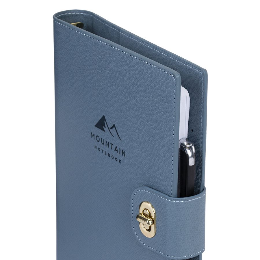 Ежедневник-органайзер недатированный B5 167х240мм BRAUBERG "Nova", под кожу, 160л, голубой