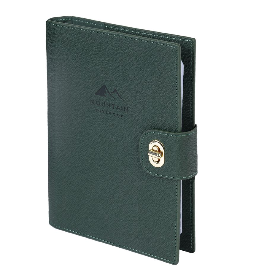 Ежедневник-органайзер недатированный B5 167х240мм BRAUBERG "Nova", под кожу, 160л, зеленый