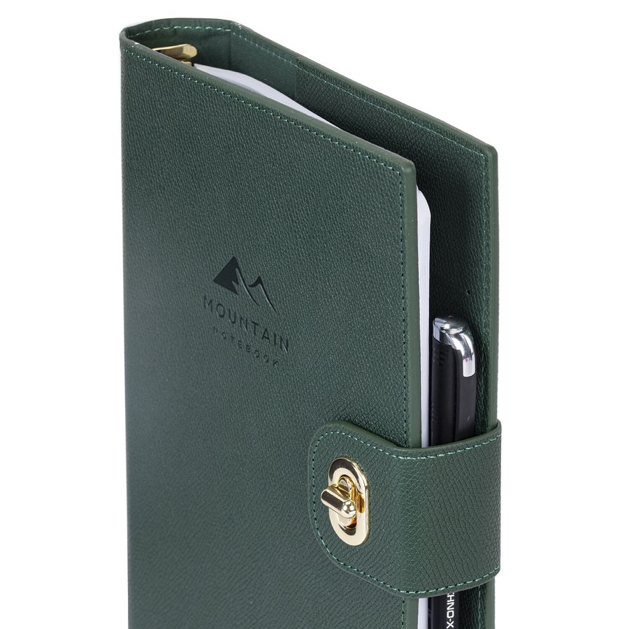 Ежедневник-органайзер недатированный B5 167х240мм BRAUBERG "Nova", под кожу, 160л, зеленый