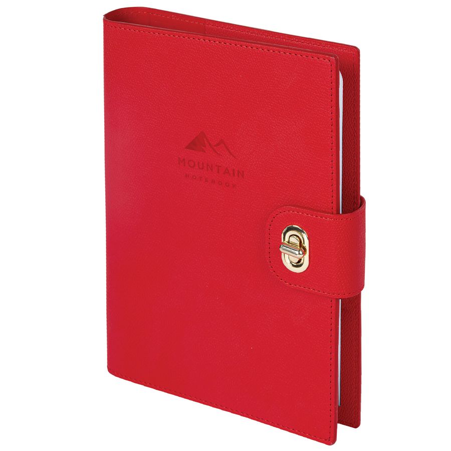 Ежедневник-органайзер недатированный B5 167х240мм BRAUBERG "Nova", под кожу, 160л, красный