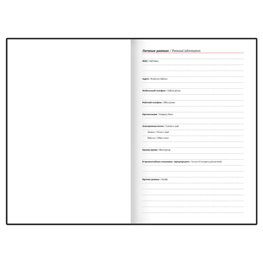 Ежедневник недатированный А5 138х213 мм, BRAUBERG "Safari", под кожу, магнит, 160 л., Leopard, черный