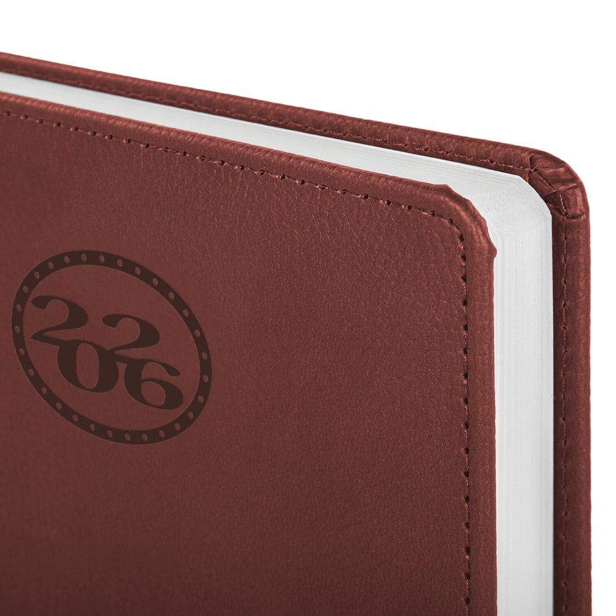 Ежедневник датированный 2026, А5, 138x213 мм, BRAUBERG 