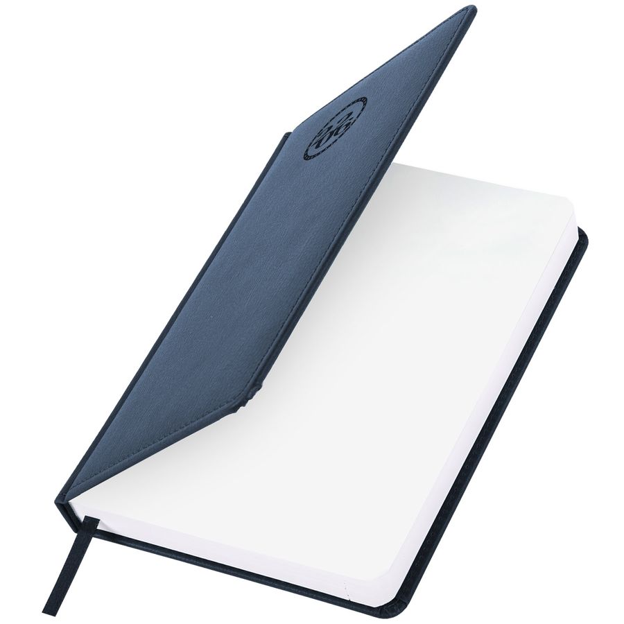 Ежедневник датированный 2026, А5, 138x213 мм, BRAUBERG "Favorite", под кожу, темно-синий