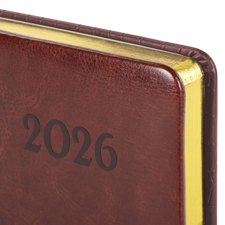 Ежедневник датированный 2026, А5, 138x213 мм, BRAUBERG 