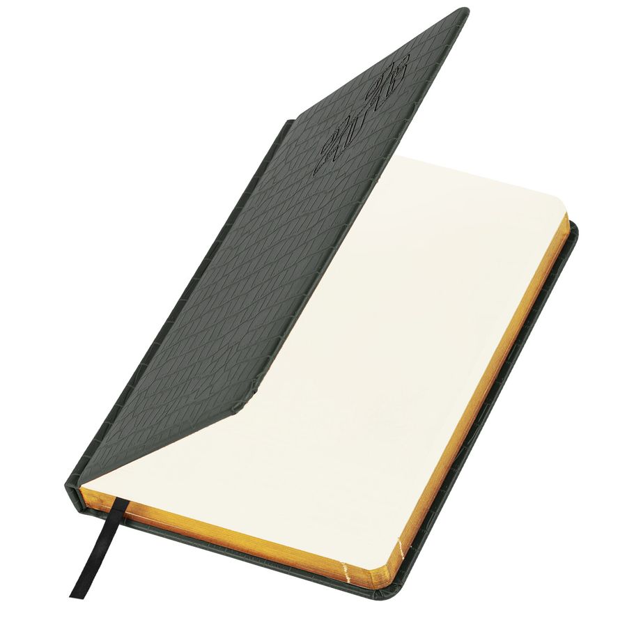 Ежедневник датированный 2026, А5, 138x213 мм, BRAUBERG "Comodo", под кожу, серый