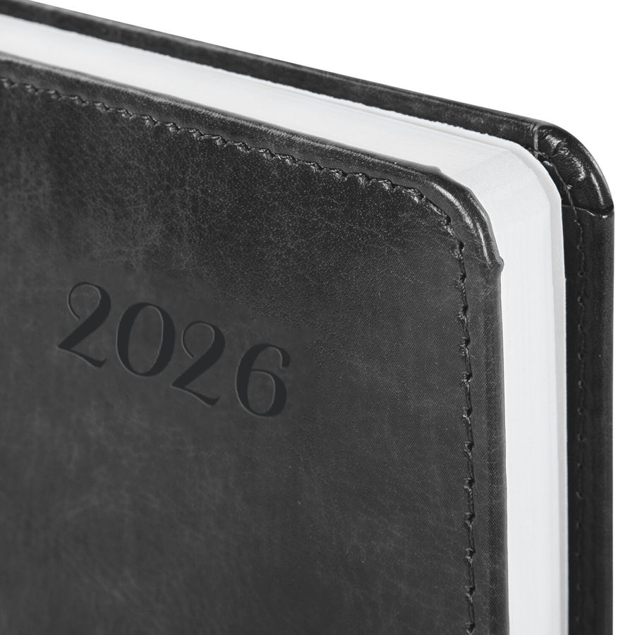 Ежедневник датированный 2026 А5 138x213 мм, BRAUBERG 