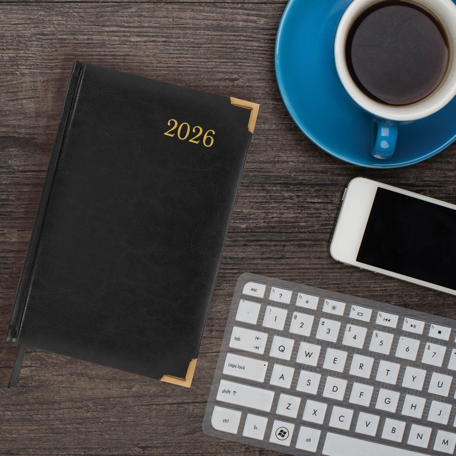 Ежедневник датированный 2026, А5, 138x213 мм, BRAUBERG 