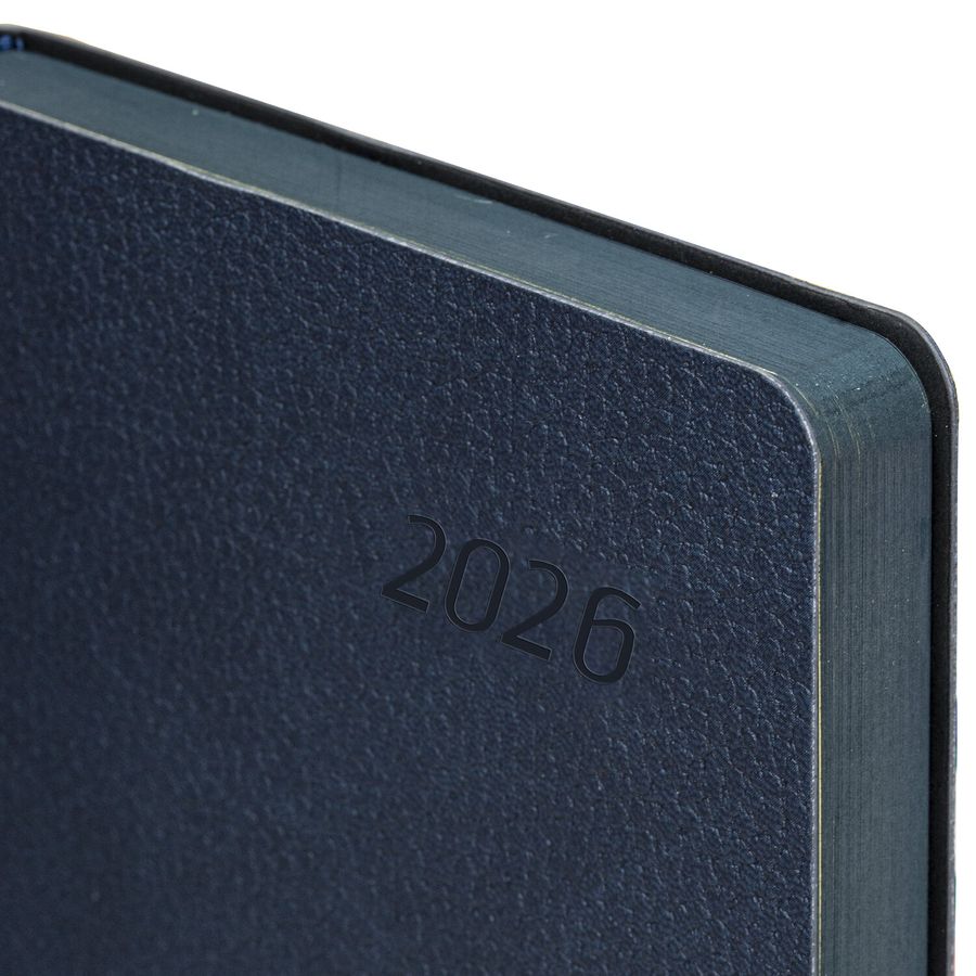 Ежедневник датированный 2026 А5 138x213 мм, BRAUBERG 