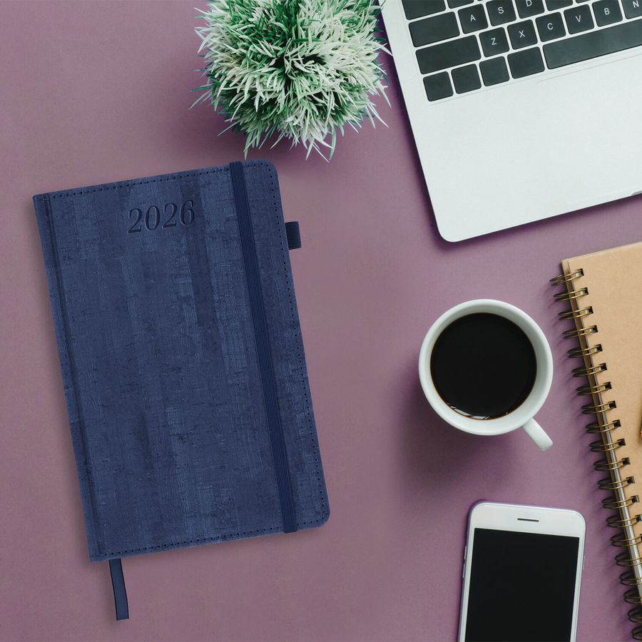 Ежедневник датированный 2026 А5 138x213 мм, BRAUBERG