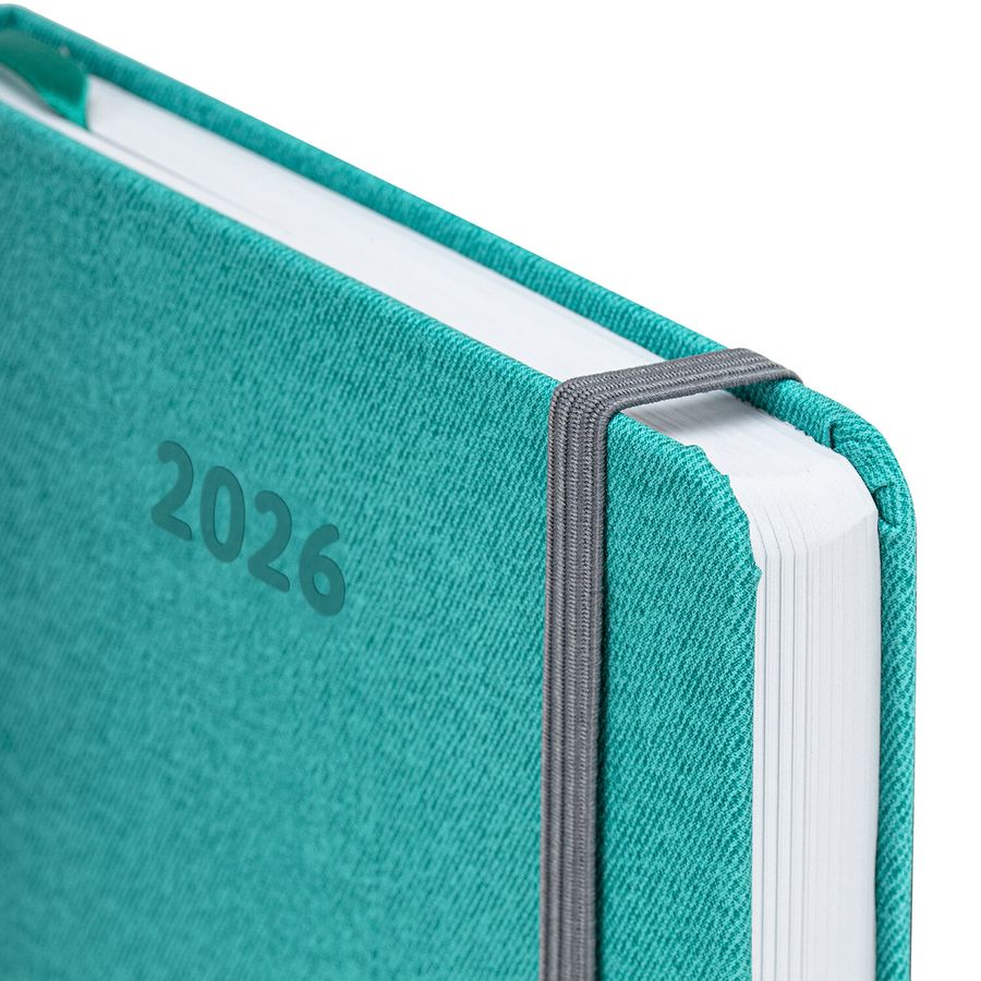 Ежедневник датированный 2026 А5 138x213 мм, BRAUBERG