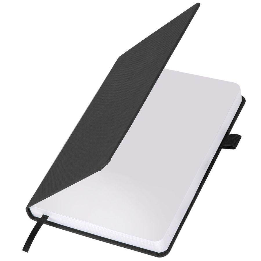 Ежедневник датированный 2026, А5, 138x213 мм, BRAUBERG "Control", под кожу, держатель для ручки, черный