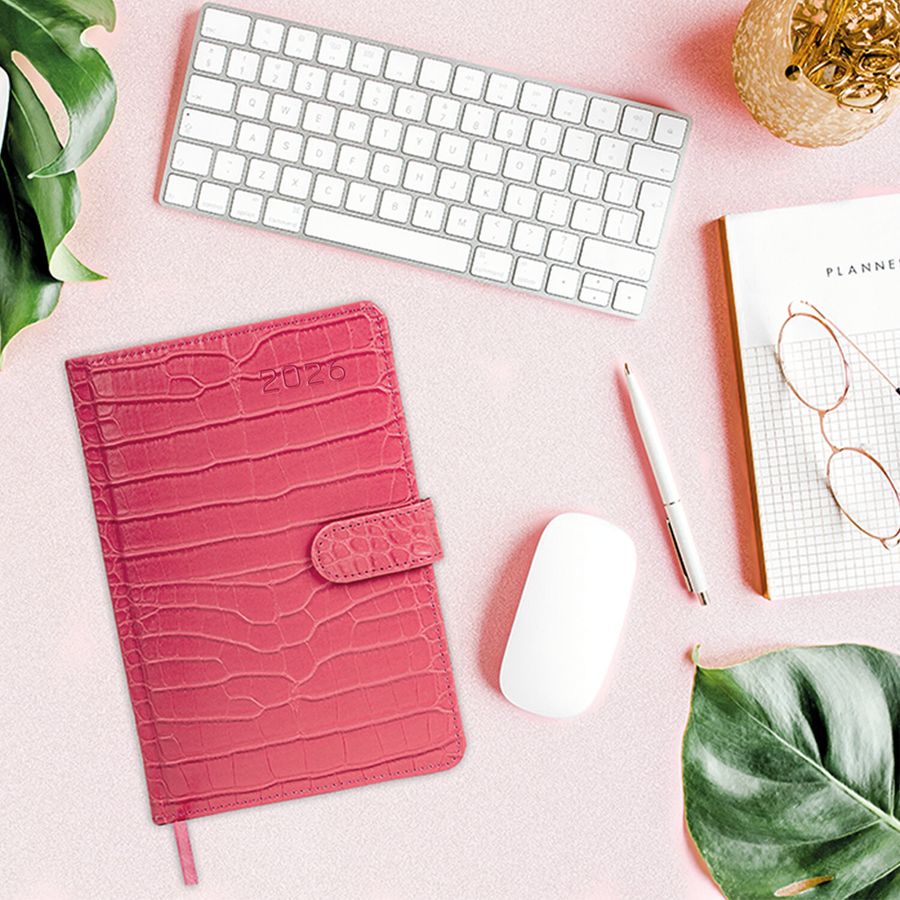 Еженедельник датированный 2026 А5 145х215 мм, BRAUBERG