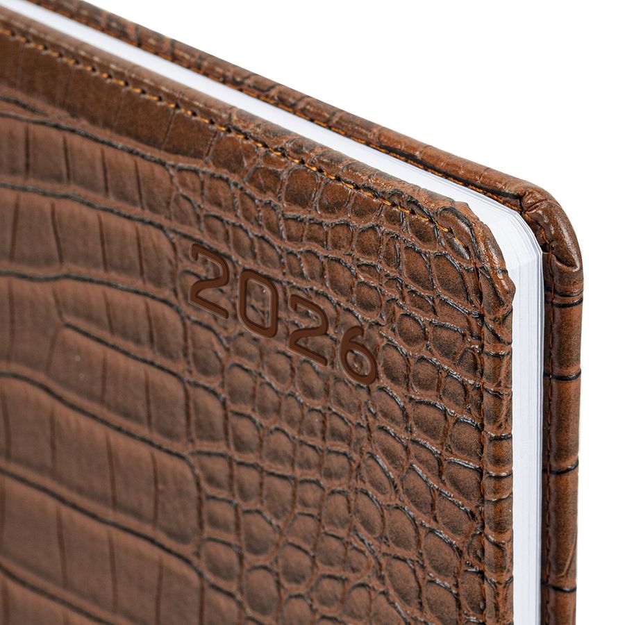 Еженедельник датированный 2026 А5 145х215 мм, BRAUBERG