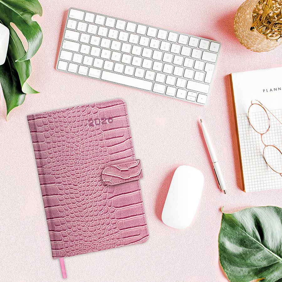 Еженедельник датированный 2026 А5 145х215 мм, BRAUBERG 